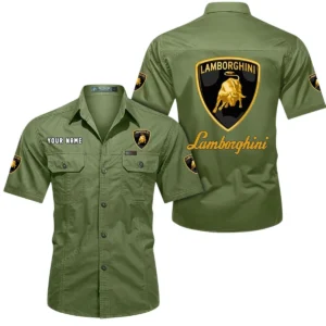 Ultra-Performance Car Exclusive Logo Short Sleeved Shirt, Gift For Ultra-Performance Car Lovers CAR444 - Fruit Green