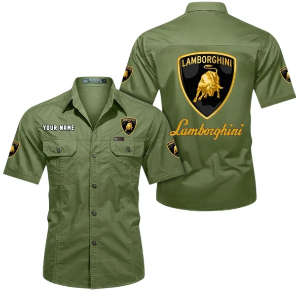 Ultra-Performance Car Exclusive Logo Short Sleeved Shirt, Gift For Ultra-Performance Car Lovers CAR444 - Fruit Green