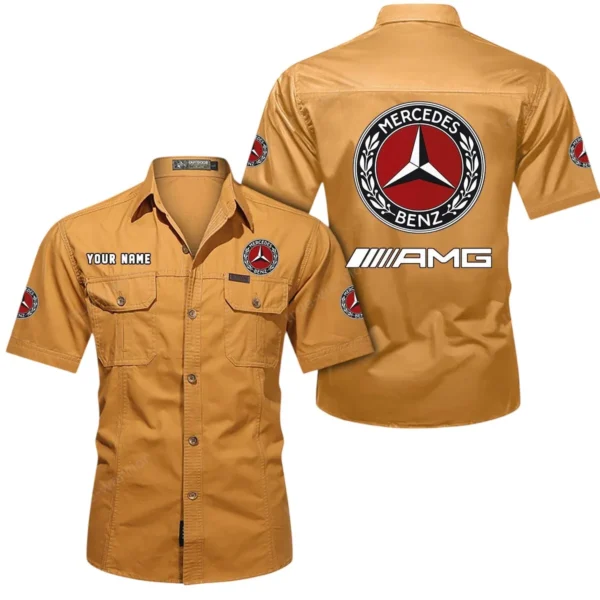 Timeless Convertible Exclusive Logo Short Sleeved Shirt, Gift For Timeless Convertible Enthusiasts CAR444 - Turmeric