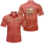 Modern Street Bike Exclusive Logo Short Sleeved Shirt, Gift For Modern Street Bike Lovers CAR444 - Red