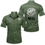 Collector’s Auto Exclusive Logo Short Sleeved Shirt, Gift For Collector’s Auto Lovers CAR444 - Army Green
