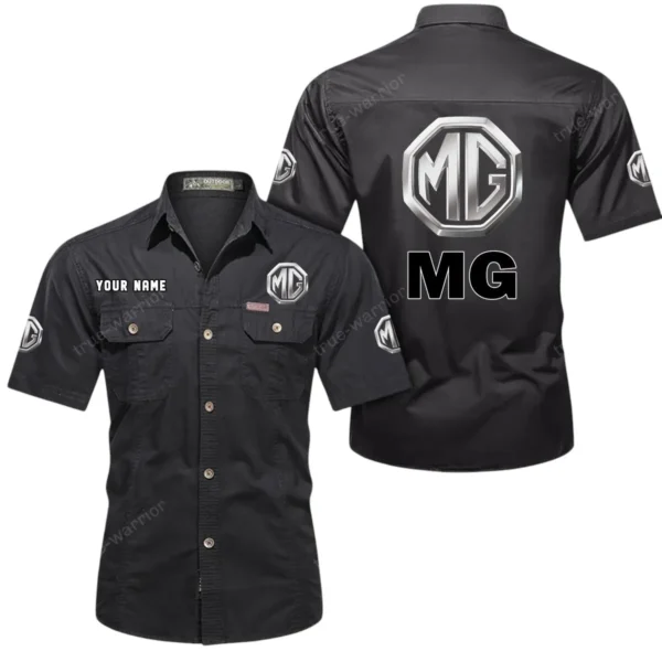 Small Performance Car Exclusive Logo Short Sleeved Shirt, Gift For Small Performance Car Lovers CAR444 - Black