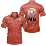Heritage Vehicle Exclusive Logo Short Sleeved Shirt, Gift For Heritage Vehicle Enthusiasts CAR444 - Red