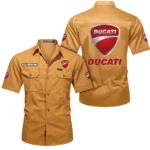 Racing Legend Exclusive Logo Short Sleeved Shirt, Gift For Racing Legend Enthusiasts CAR444 - Turmeric