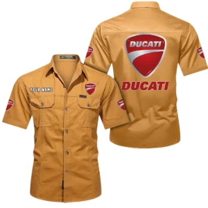 Racing Legend Exclusive Logo Short Sleeved Shirt, Gift For Racing Legend Enthusiasts CAR444 - Turmeric