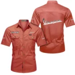 Lightweight Scooter Exclusive Logo Short Sleeved Shirt, Gift For Lightweight Scooter Lovers CAR444 - Red