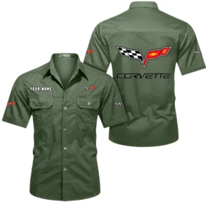 Sleek Sports Coupe Exclusive Logo Short Sleeved Shirt, Gift For Sleek Sports Coupe Enthusiasts CAR444 - Army Green