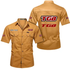 Heavy-Duty Four-Wheeler Exclusive Logo Short Sleeved Shirt, Gift For Heavy-Duty Four-Wheeler Enthusiasts CAR444 - Turmeric
