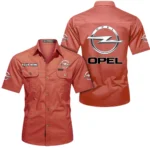 European Sedan Exclusive Logo Short Sleeved Shirt, Gift For European Sedan Lovers CAR444 - Red