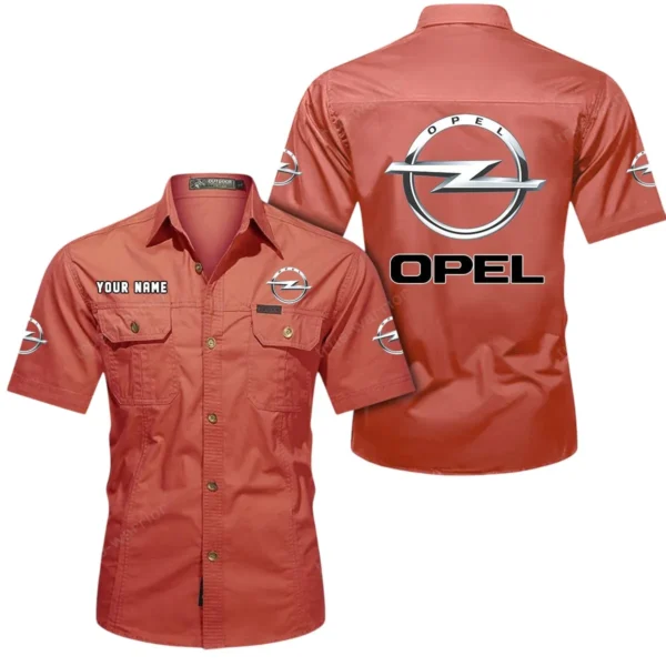 European Sedan Exclusive Logo Short Sleeved Shirt, Gift For European Sedan Lovers CAR444 - Red