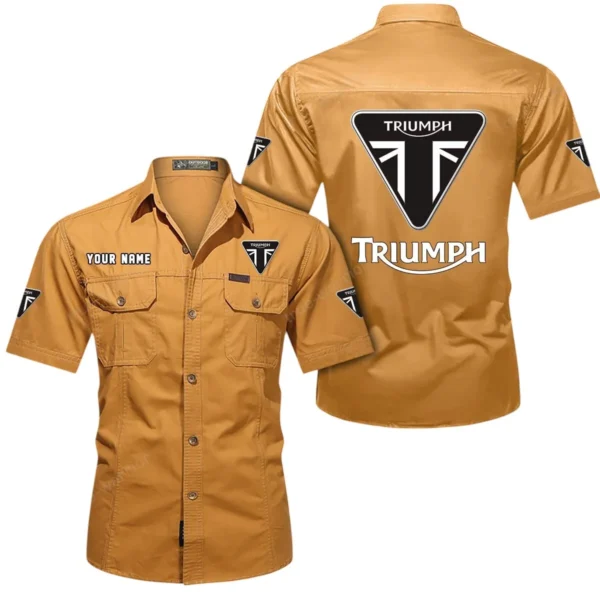 Iconic Road Warrior  Exclusive Logo Short Sleeved Shirt, Gift For Iconic Road Warrior  Lovers CAR444 - Turmeric