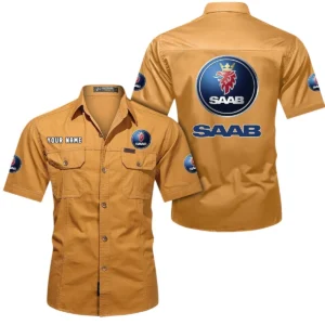 Performance Sedan Exclusive Logo Short Sleeved Shirt, Gift For Performance Sedan Lovers CAR444 - Turmeric