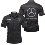 Rally Car Exclusive Logo Short Sleeved Shirt, Gift For Rally Car Enthusiasts CAR444 - Black