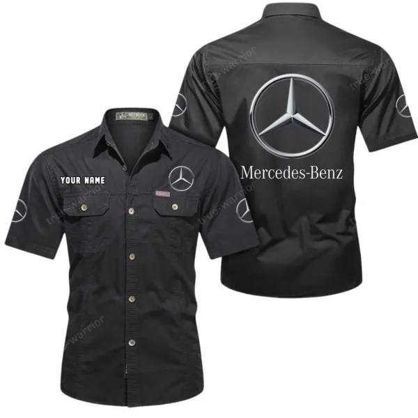 Rally Car Exclusive Logo Short Sleeved Shirt, Gift For Rally Car Enthusiasts CAR444 - Black