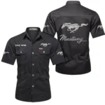 Performance Sedan Exclusive Logo Short Sleeved Shirt, Gift For Performance Sedan Lovers CAR444 - Black