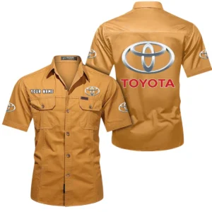 City Car Exclusive Logo Short Sleeved Shirt, Gift For City Car Enthusiasts CAR444 - Turmeric