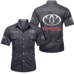 Mid-Size Vehicle Exclusive Logo Short Sleeved Shirt, Gift For Mid-Size Vehicle Enthusiasts CAR444 - Gray
