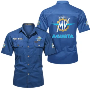 Performance Bike Exclusive Logo Short Sleeved Shirt, Gift For Performance Bike Enthusiasts CAR444 - Cowboy Blue