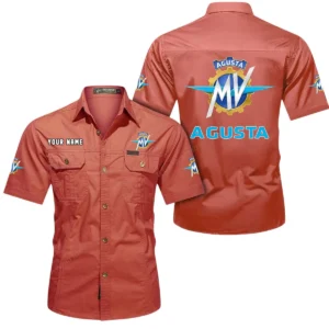 Sport Bike Exclusive Logo Short Sleeved Shirt, Gift For Sport Bike Enthusiasts CAR444 - Red