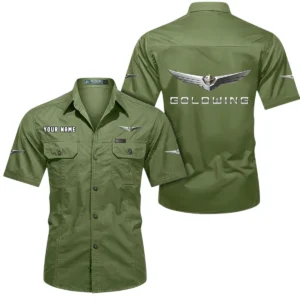 Off-Road Bike Exclusive Logo Short Sleeved Shirt, Gift For Off-Road Bike Lovers CAR444 - Fruit Green