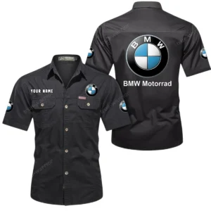 Touring Bike Exclusive Logo Short Sleeved Shirt, Gift For Touring Bike Lovers CAR444 - Black