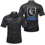Off-Road Truck Exclusive Logo Short Sleeved Shirt, Gift For Off-Road Truck Enthusiasts CAR444 - Black