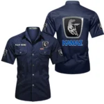 Cargo Hauler Exclusive Logo Short Sleeved Shirt, Gift For Cargo Hauler Lovers CAR444 - Dark Blue