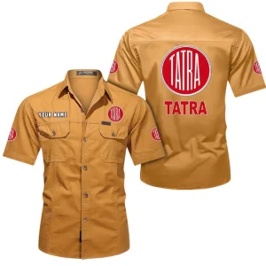 Terrain Master Exclusive Logo Short Sleeved Shirt, Gift For Terrain Master Enthusiasts CAR444 - Turmeric