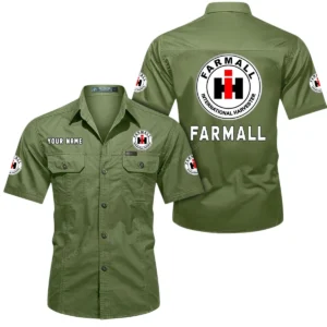 Soil Tiller Exclusive Logo Short Sleeved Shirt, Gift For Soil Tiller Lovers CAR444 - Fruit Green