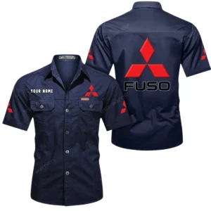Compact Sedan Exclusive Logo Short Sleeved Shirt, Gift For Compact Sedan Enthusiasts CAR444 - Dark Blue