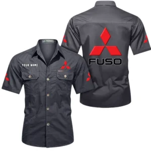 All-Terrain Vehicle Exclusive Logo Short Sleeved Shirt, Gift For All-Terrain Vehicle Enthusiasts CAR444 - Gray