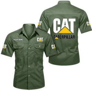 Terra Titan Exclusive Logo Short Sleeved Shirt, Gift For Terra Titan Enthusiasts CAR444 - Army Green