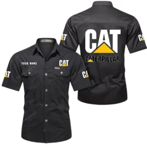 Earthmaster Machines Exclusive Logo Short Sleeved Shirt, Gift For Earthmaster Machines Lovers CAR444 - Black