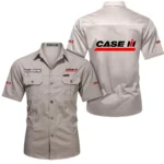 Cultivation Machine Exclusive Logo Short Sleeved Shirt, Gift For Cultivation Machine Enthusiasts CAR444 - Beige