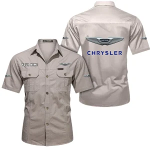 Comfortable Sedan  Exclusive Logo Short Sleeved Shirt, Gift For Comfortable Sedan  Enthusiasts CAR444 - Beige