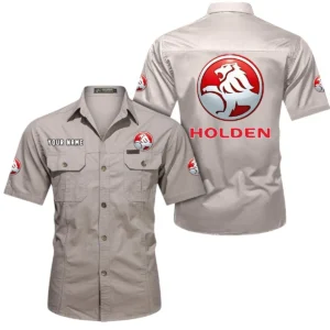 Everyday Auto Exclusive Logo Short Sleeved Shirt, Gift For Everyday Auto Lovers CAR444 - Beige
