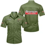 Small Farm Vehicle Exclusive Logo Short Sleeved Shirt, Gift For Small Farm Vehicle Enthusiasts CAR444 - Fruit Green