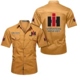 Rural Work Vehicle Exclusive Logo Short Sleeved Shirt, Gift For Rural Work Vehicle Lovers CAR444 - Turmeric