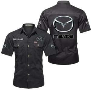 Everyday Vehicle Exclusive Logo Short Sleeved Shirt, Gift For Everyday Vehicle Lovers CAR444 - Black