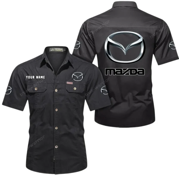 Everyday Vehicle Exclusive Logo Short Sleeved Shirt, Gift For Everyday Vehicle Lovers CAR444 - Black