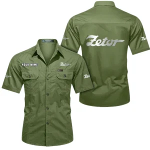 Harvest Engine Exclusive Logo Short Sleeved Shirt, Gift For Harvest Engine Enthusiasts CAR444 - Fruit Green