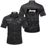 Trail-Ready SUV Exclusive Logo Short Sleeved Shirt, Gift For Trail-Ready SUV Enthusiasts CAR444 - Black