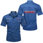 Utility SUV Exclusive Logo Short Sleeved Shirt, Gift For Utility SUV Enthusiasts CAR444 - Cowboy Blue