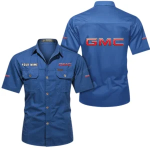 Utility SUV Exclusive Logo Short Sleeved Shirt, Gift For Utility SUV Enthusiasts CAR444 - Cowboy Blue
