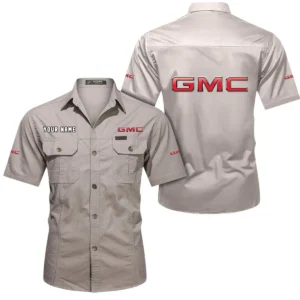 Cargo Hauler Exclusive Logo Short Sleeved Shirt, Gift For Cargo Hauler Enthusiasts CAR444 - Beige