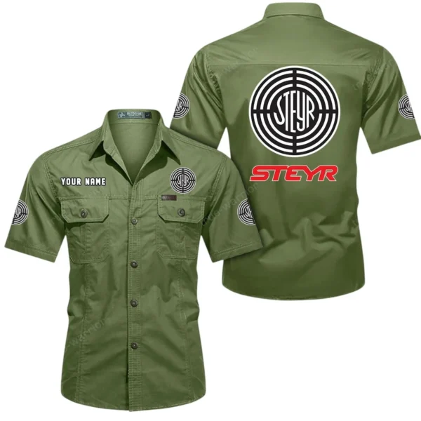 Robust Utility Tractor Exclusive Logo Short Sleeved Shirt, Gift For Robust Utility Tractor Lovers CAR444 - Fruit Green