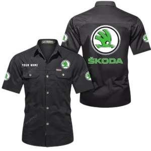 Mid-Size Sedan  Exclusive Logo Short Sleeved Shirt, Gift For Mid-Size Sedan  Enthusiasts CAR444 - Black
