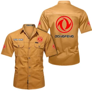 Dynamotrack Trucks Exclusive Logo Short Sleeved Shirt, Gift For Dynamotrack Trucks Lovers CAR444 - Turmeric