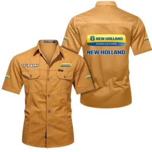 Heavy Farm Vehicle Exclusive Logo Short Sleeved Shirt, Gift For Heavy Farm Vehicle Enthusiasts CAR444 - Turmeric