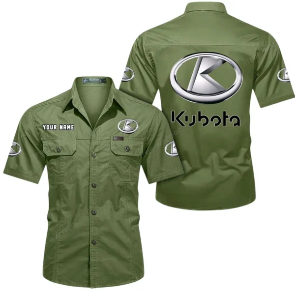 Multi-Purpose Tractor Exclusive Logo Short Sleeved Shirt, Gift For Multi-Purpose Tractor Enthusiasts CAR444 - Fruit Green